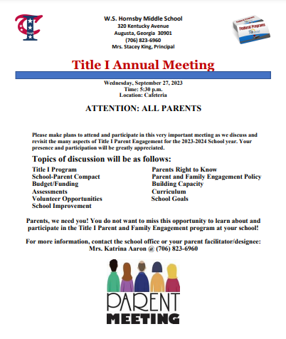 Title Parent Meeting